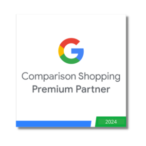 Une certification d'excellence « Google Comparison Shopping Premium Partner »